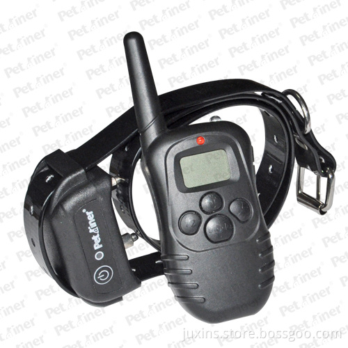 Waterproof and Rechargeable Remote Training Dog Collar with LCD Display